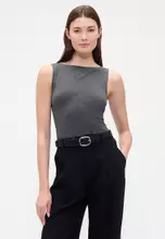 Buy GAP Sleeveless Boat Neck Tank Top 2026 Online | ZALORA