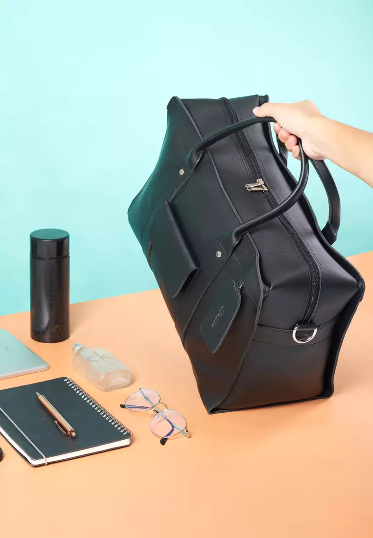 Adventure Travel Duffle Weekender Bag Armand - Black