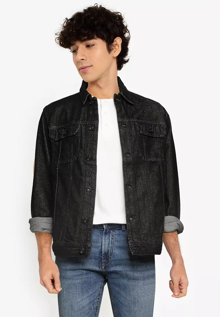 French connection sale leather jacket mens