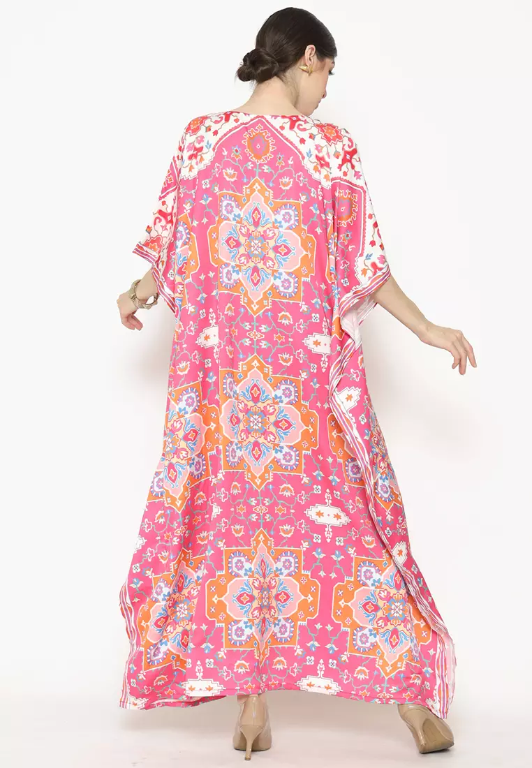 Kanzi Exclusive Short Sleeve Classic Kaftan