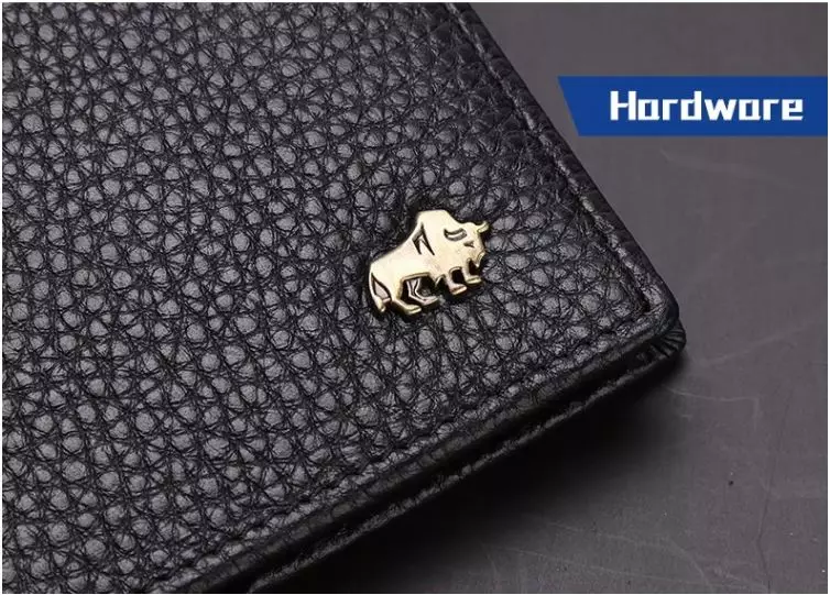 Bison Denim N4470 Dompet Panjang Pria Asli Kulit Sapi