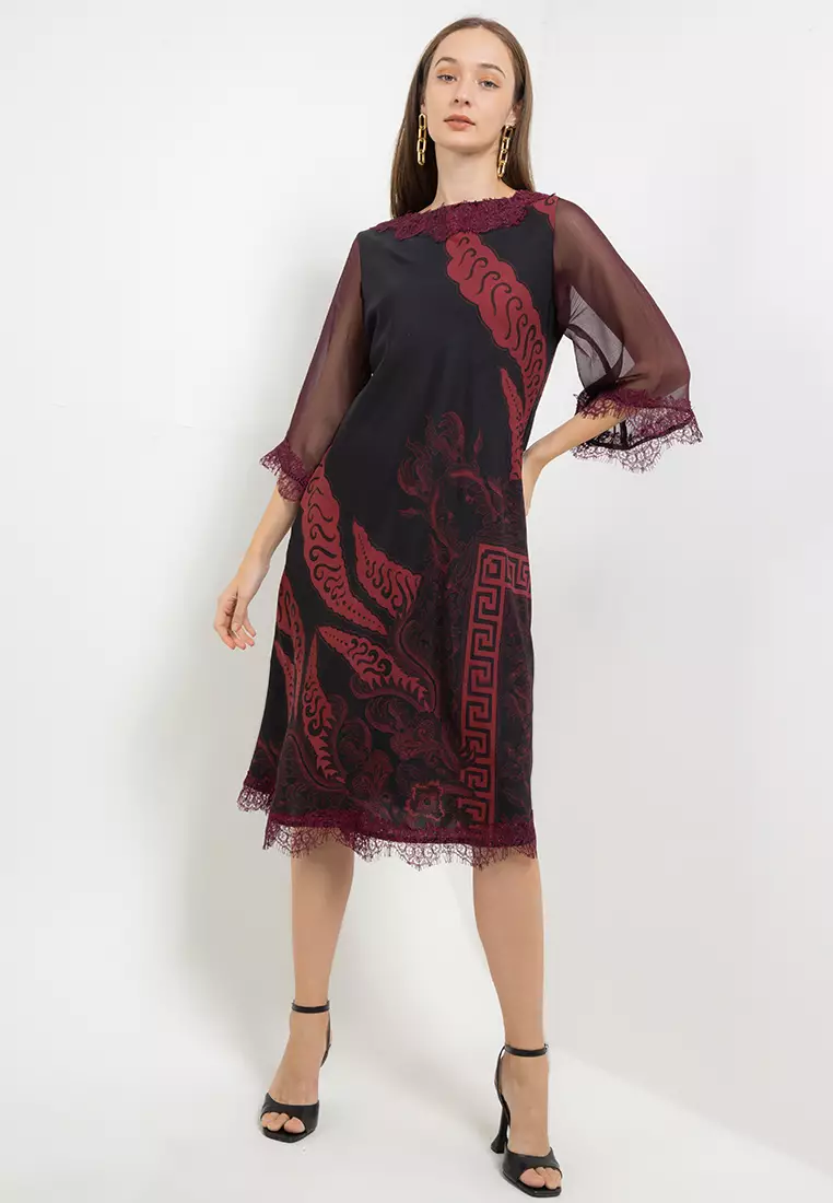 Dress Langsung Sulur Daun