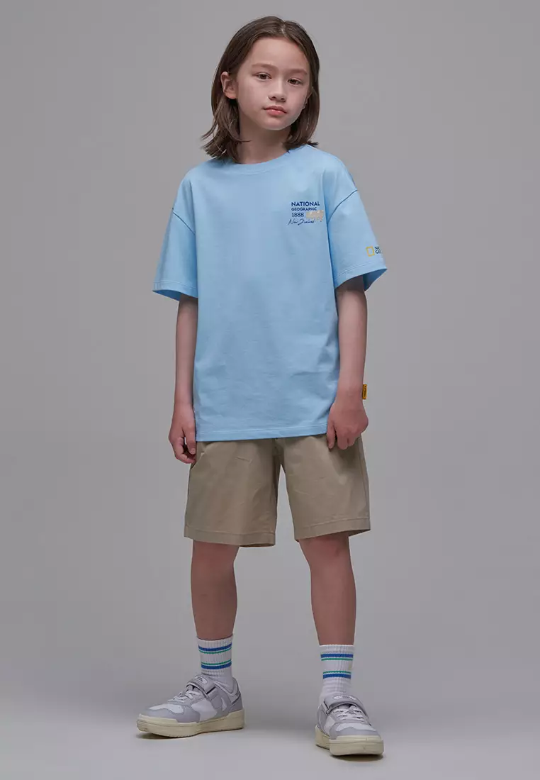 童裝動物圖案短袖T恤