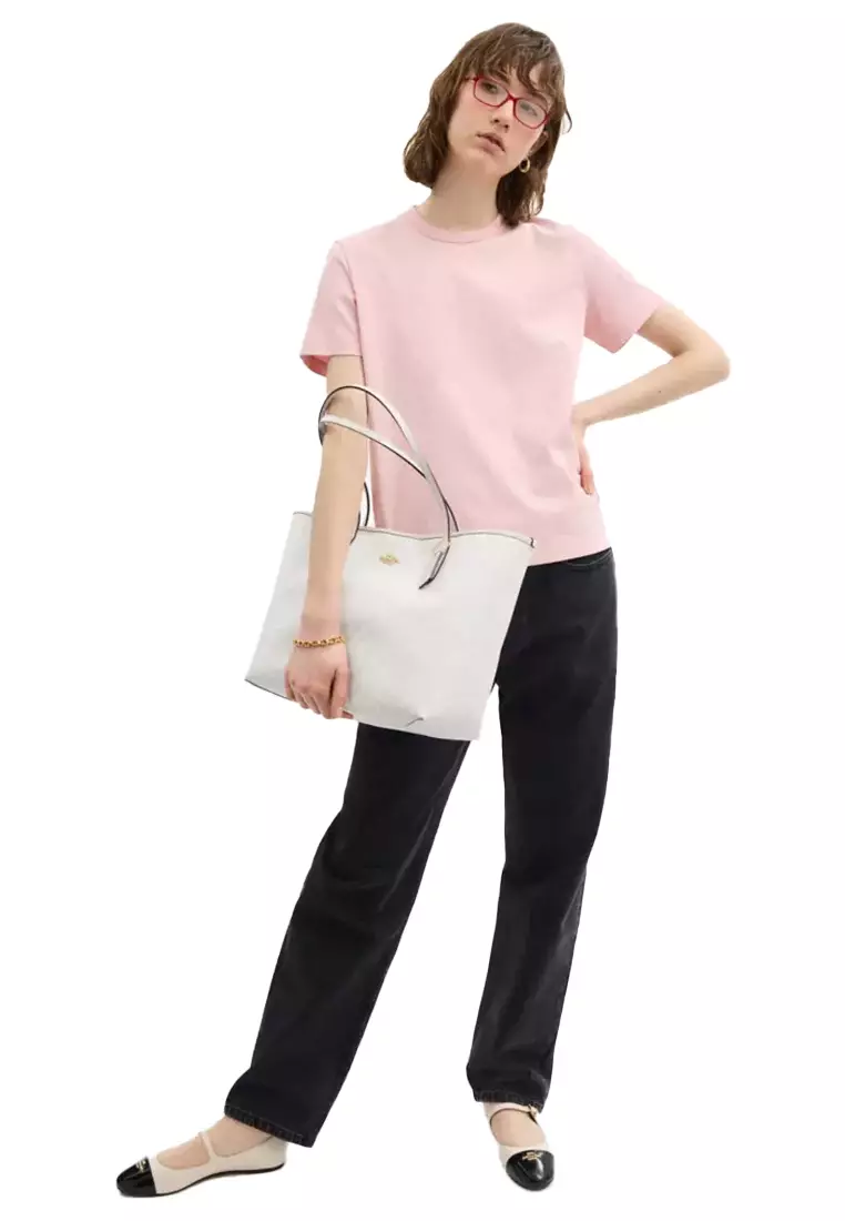 City女士托特包粉筆白色CV976