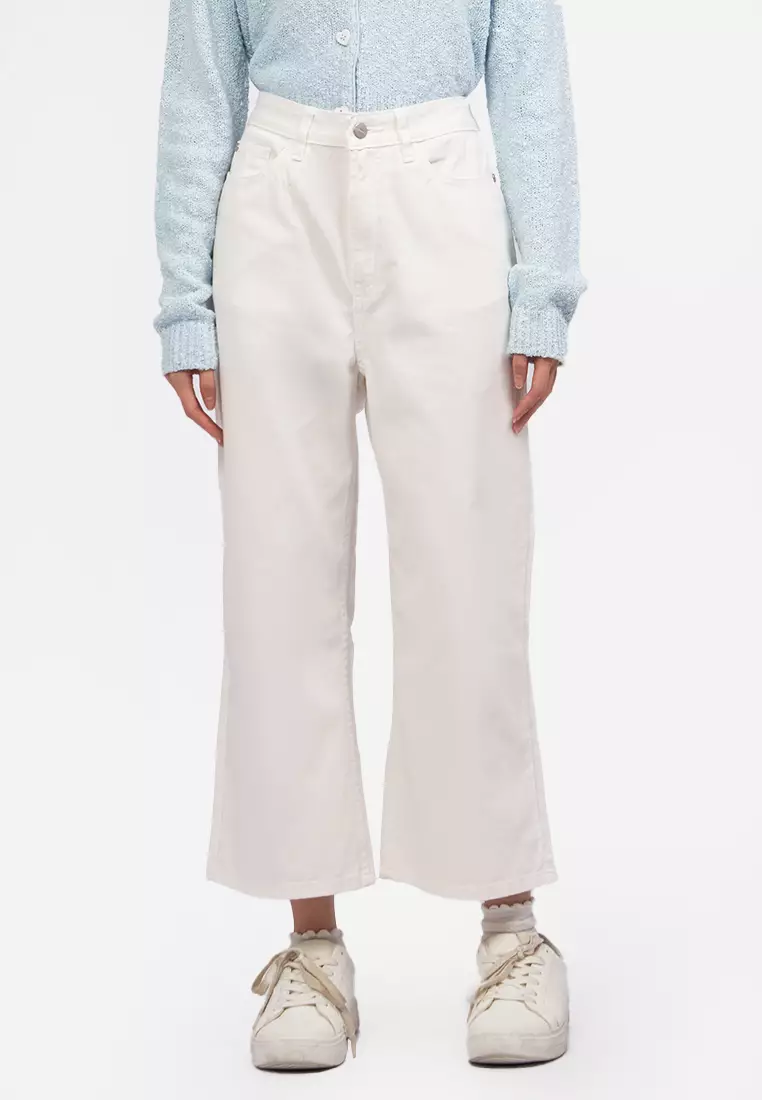 High Waist Loose Flare Pants