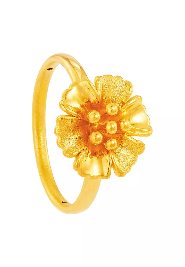 HABIB 999/24K Yellow Gold Ring R9ACA0624