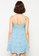 LC WAIKIKI blue U Neck Patterned Strappy Viscose Women's Dress 3C182AA298FA41GS_5