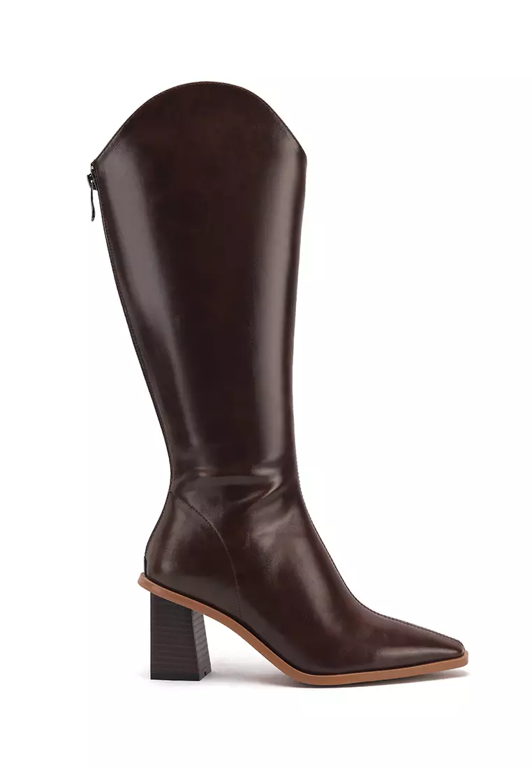 Discount on Twenty Eight Shoes  shoes - SKU: Square Toe Zipper Riding Boots Xj756-13