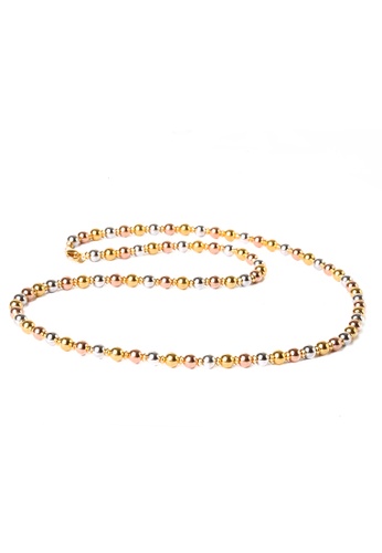 TOMEI gold TOMEI Necklace, Yellow Gold 916 (NN2910-A-3C-45cm) C2BF4AC60ED84DGS_1