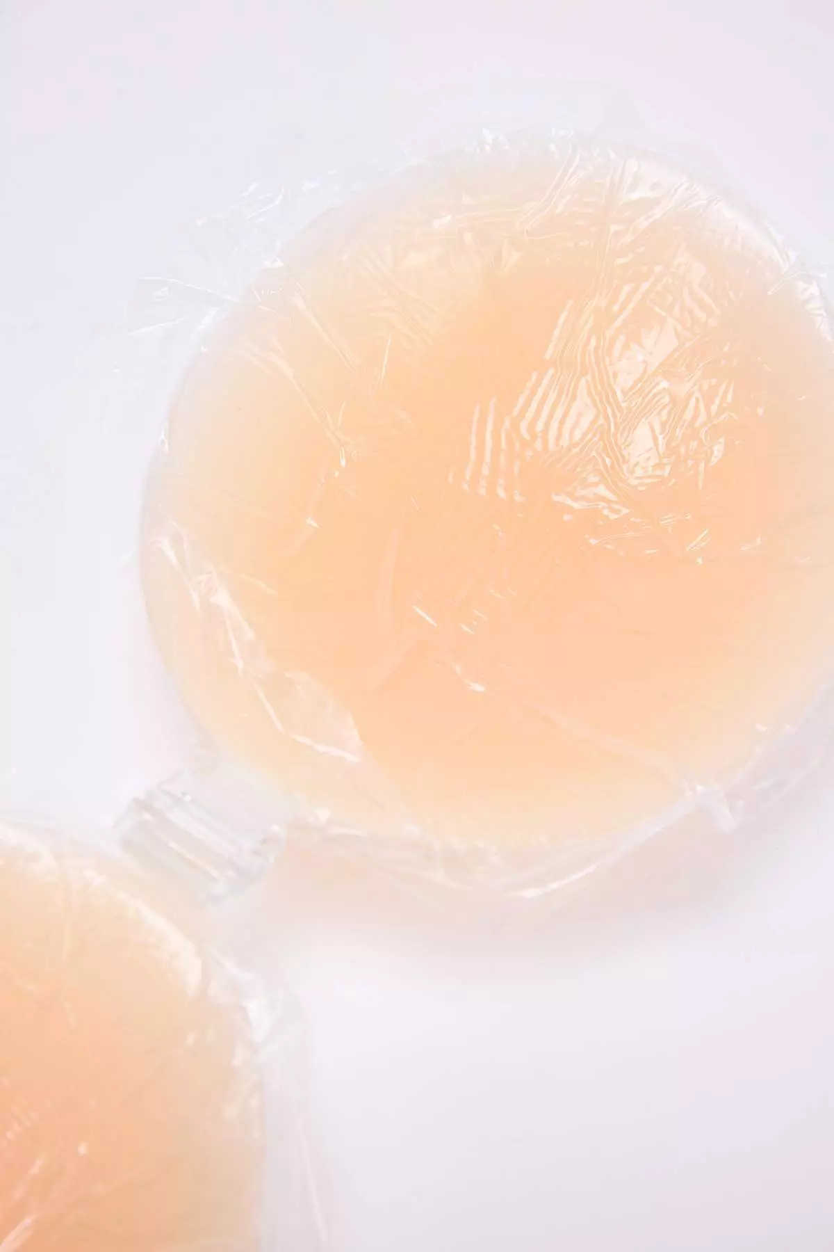 Pink Silicone Adhesive Nipple Cover Low-Cut Strapless Bra Thmaw26Da1