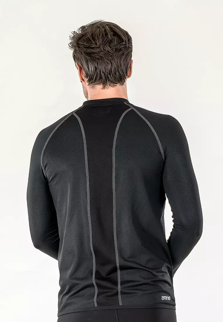 Men Alacrity Long Sleeve Top (Black)