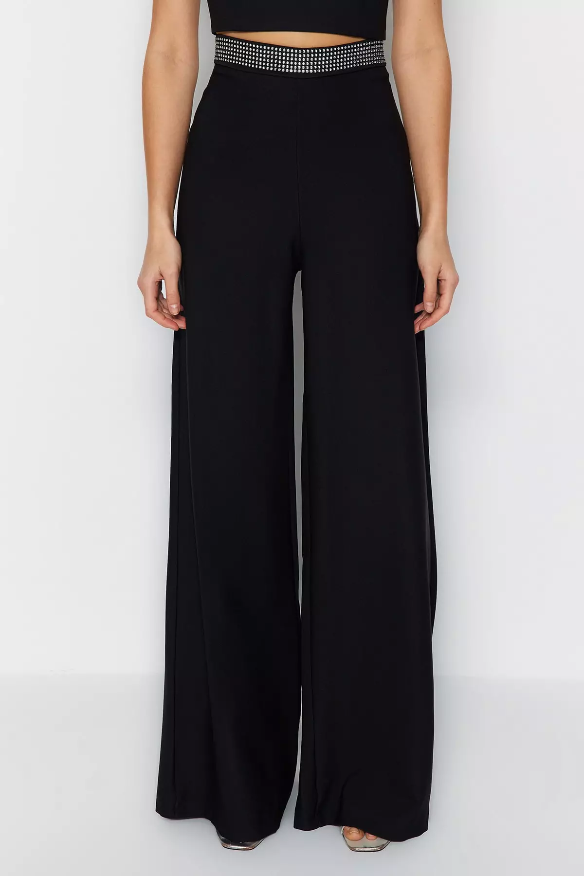 Embellished Detail Pants