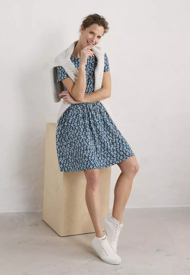Buy Seasalt Cornwall Seasalt Cornwall Teal Sea Mirror Dress 2024 Online ...