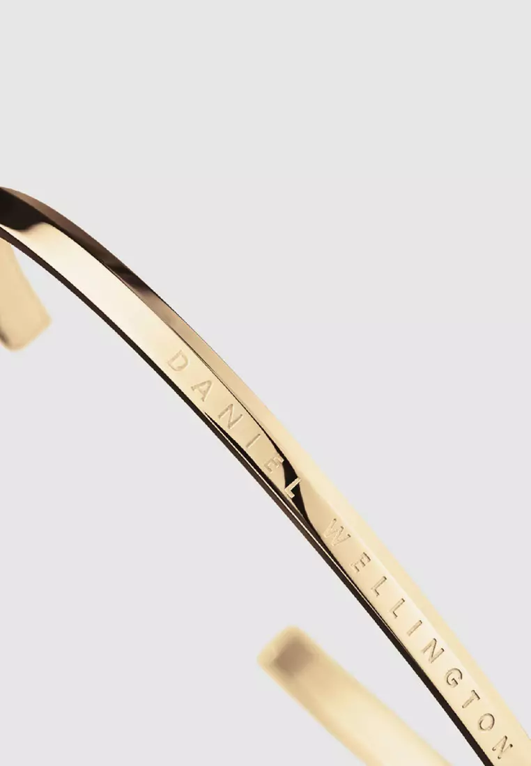 Classic Bracelet Gold  - DW OFFICIAL - Stainless steel Enamel cuff bracelet for women and men