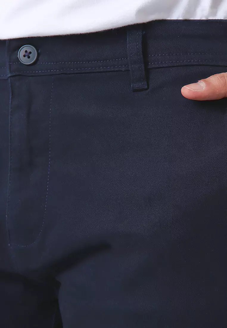 THAYER CHINOS - DARK NAVY Celana Panjang Bottoms Man Reguler Fit