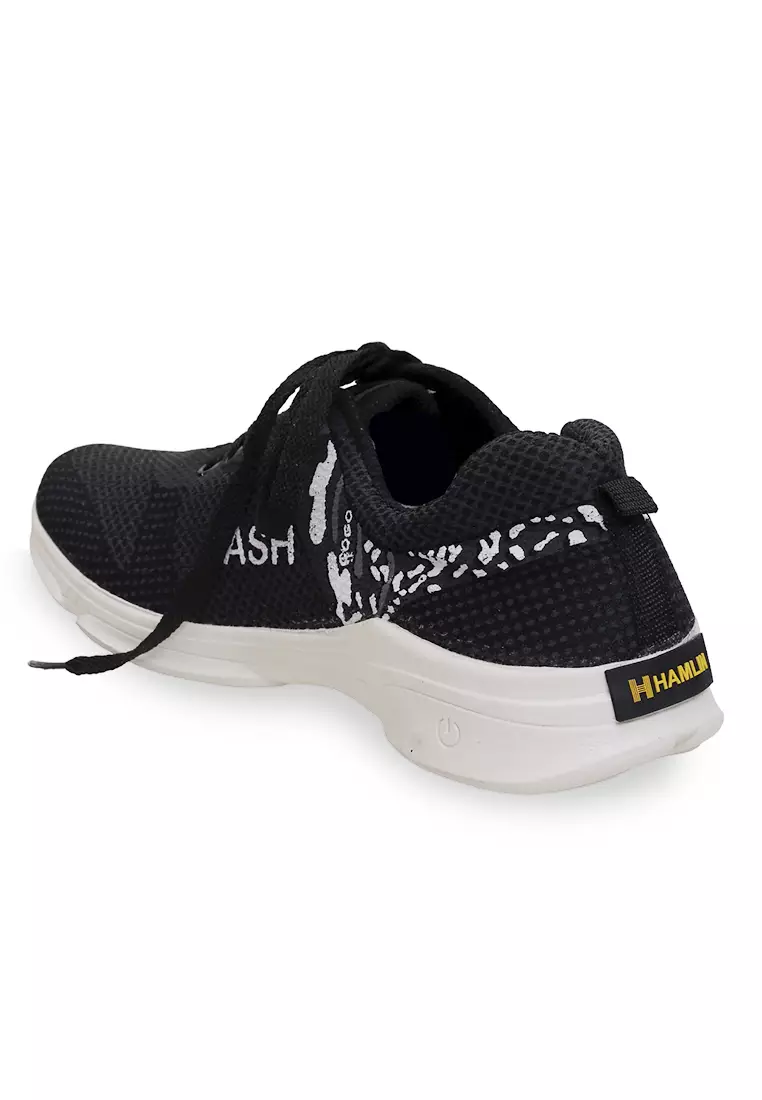 Ahya Sepatu Sneakers Tali Pria Wanita Lighweight Casual Shoes Material Mesh ORIGINAL - White