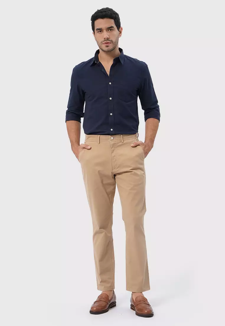 Regular Fit Tapered Chinos