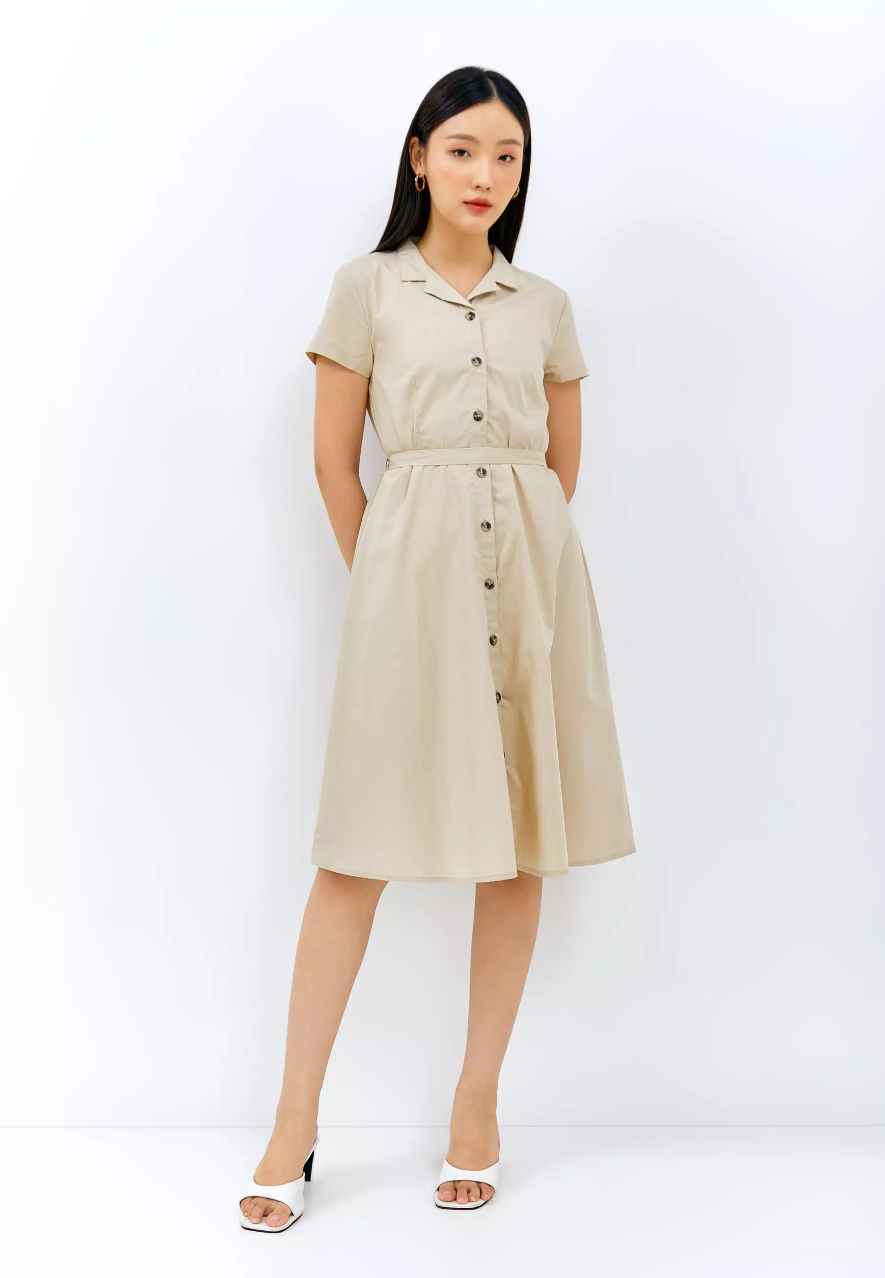 Isabella Cream Dress (G.4399)