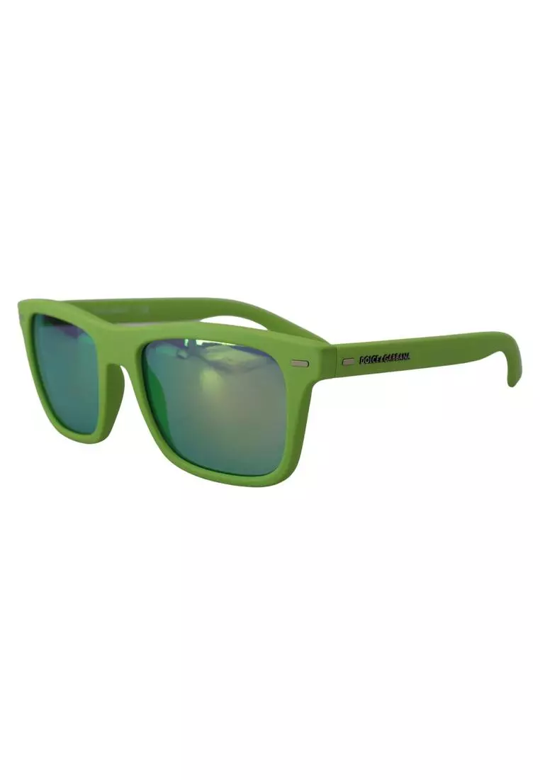 dolce and gabbana green sunglasses