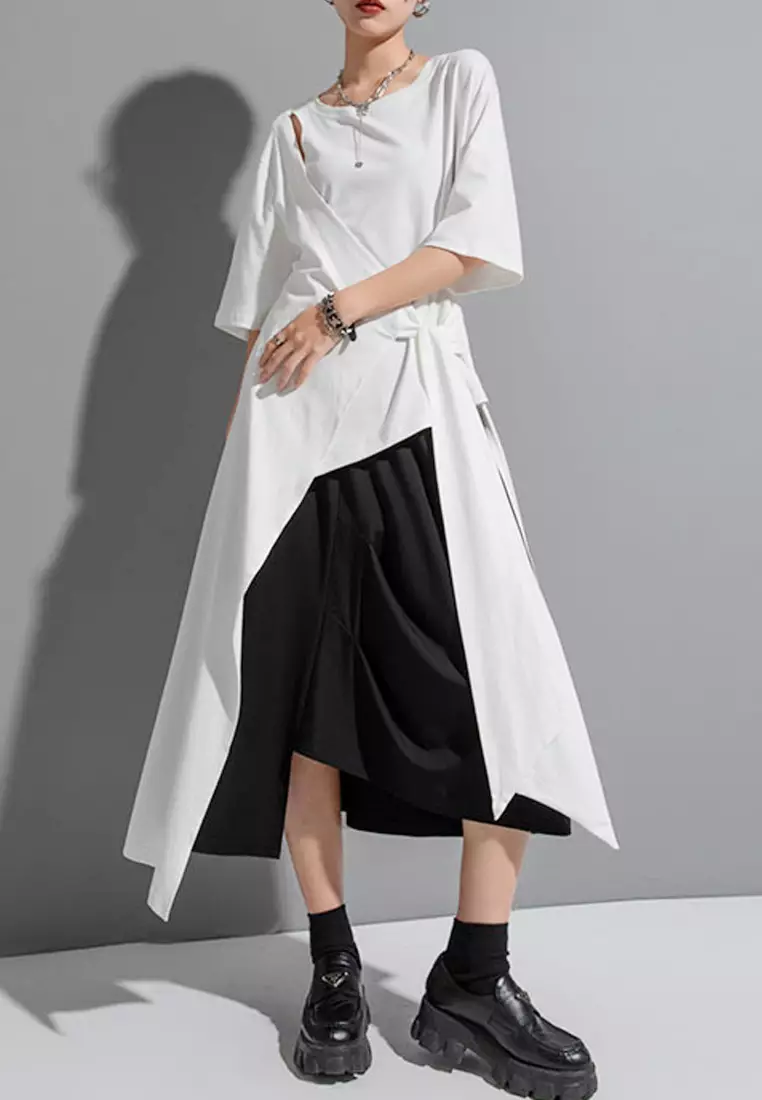 Two piece t shirt sales dress