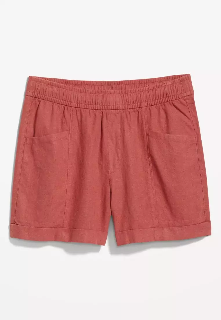 Linen Shorts Old Navy Womens Shorts Sale Linen Shorts Old Navy