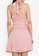 ZALORA OCCASION pink Satin Halter Dress 5CD26AA91ED16EGS_2