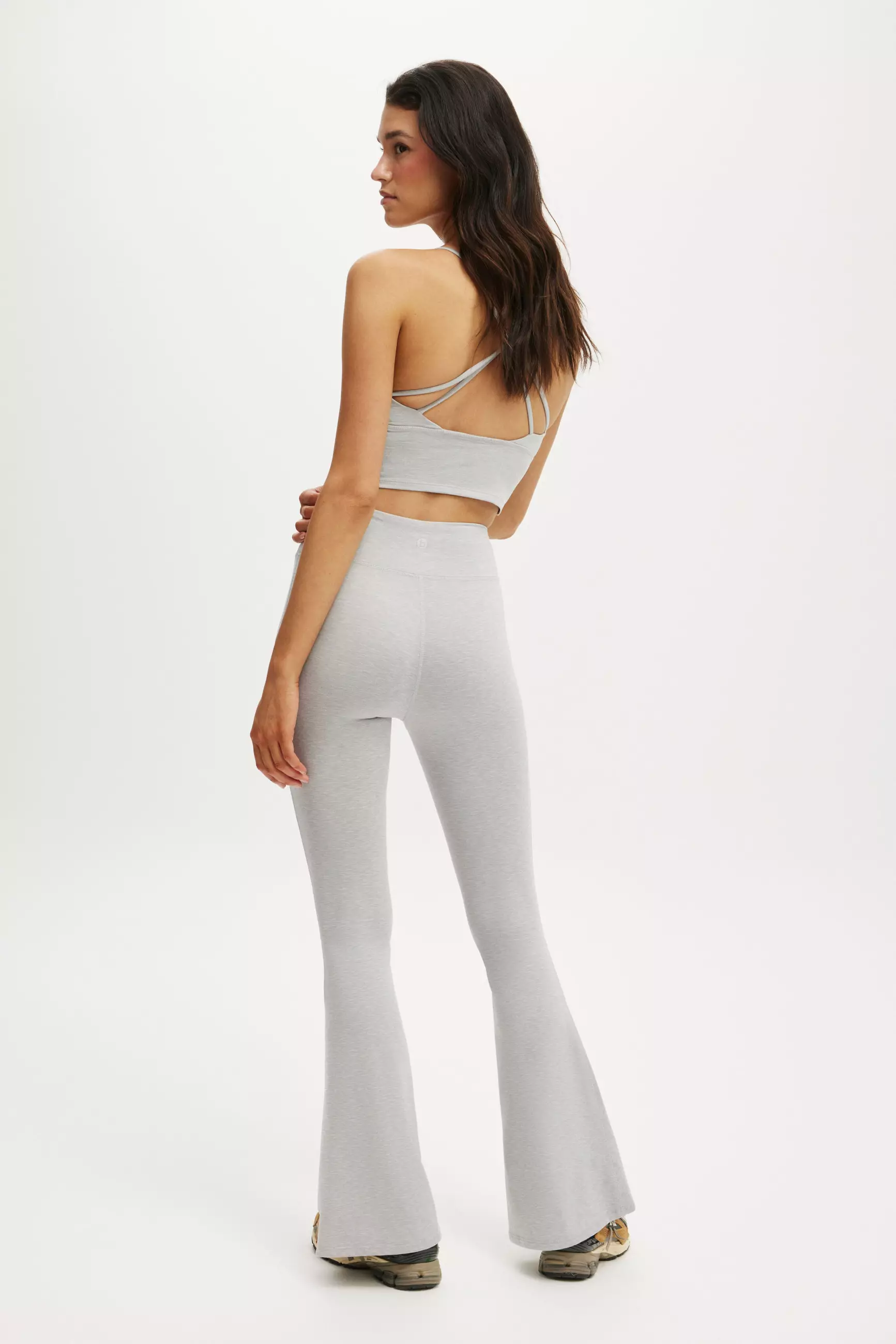 Ultra Soft Full Length Flare Asia Fit Pants