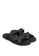 Minarno black Black Multi Strap Sandals MI641SH0VNBLID_5