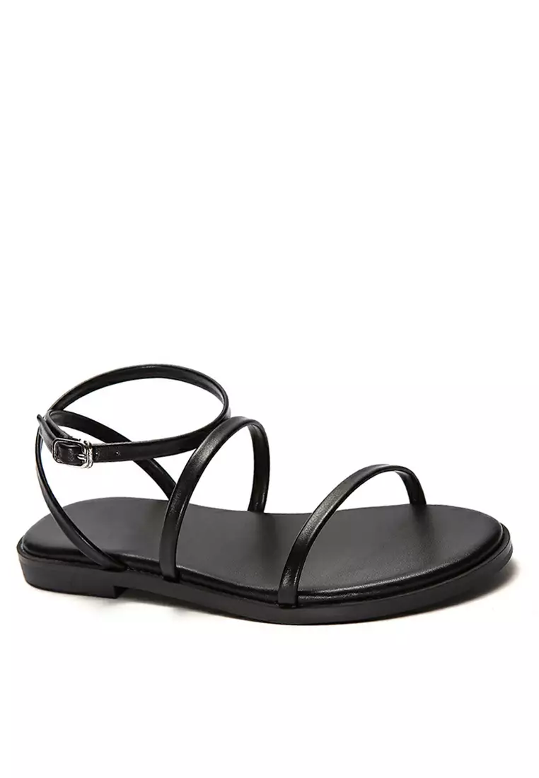 Double Strap Flat Sandals TE5036-2