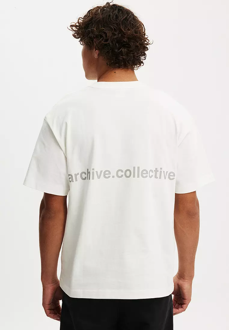 Box Fit Text T-Shirt