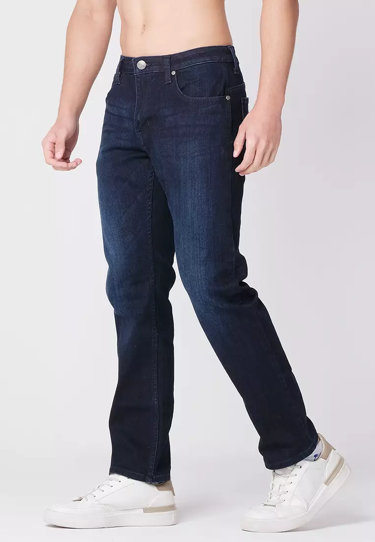 Wrangler Men's Denim Jeans Texas Sim Fit