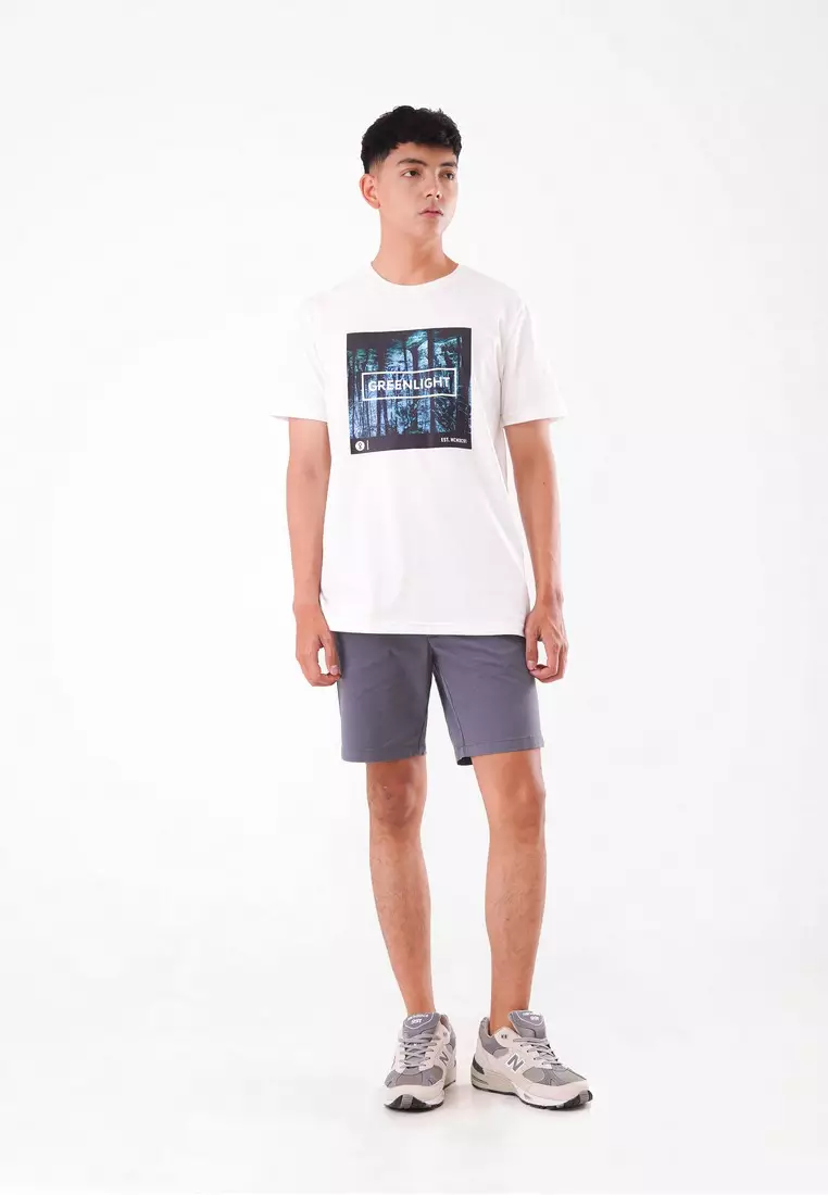 Greenlight Men's T-Shirt Short Sleeve Lightweight Cotton Edinburgh OL-C040424