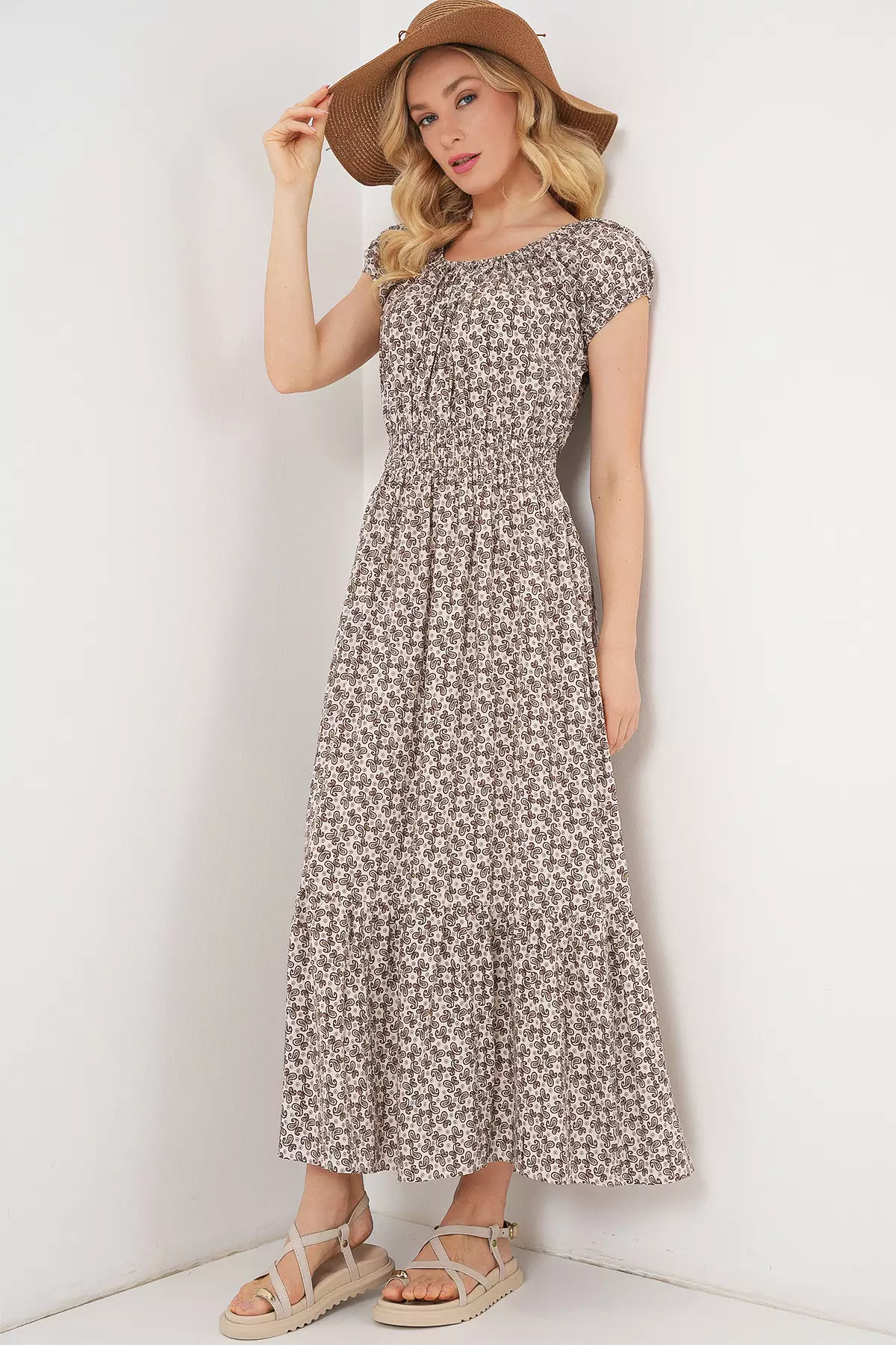 Viscose Maxi Dress