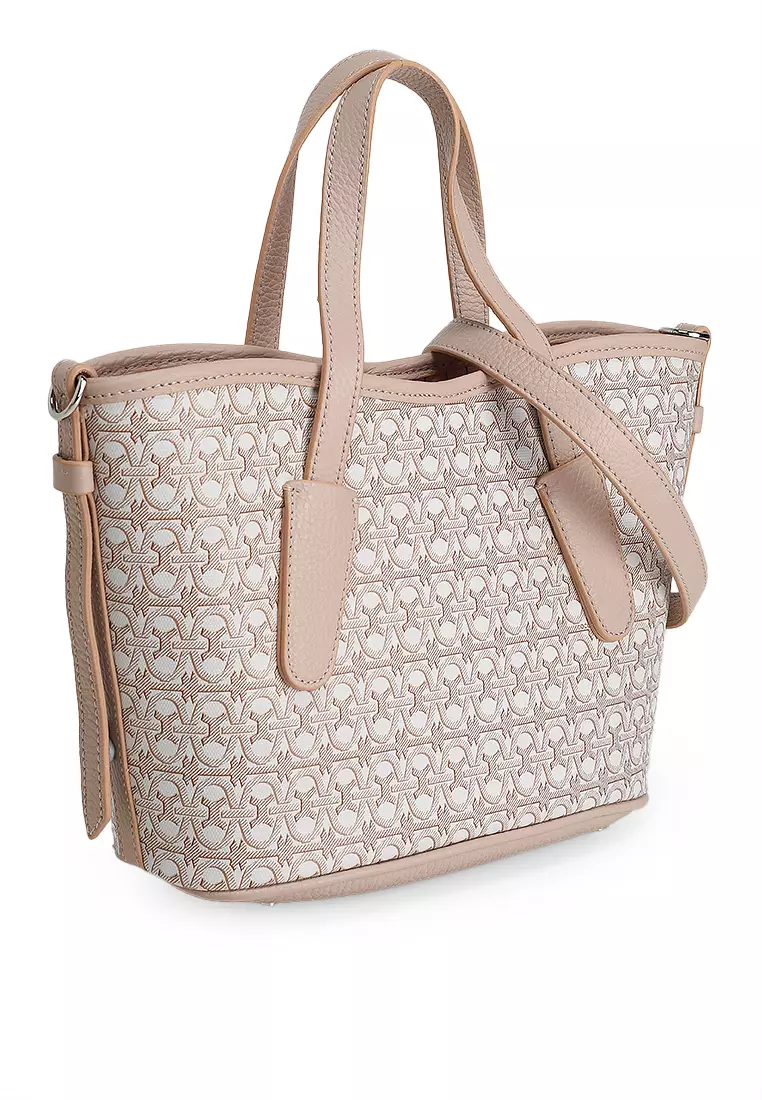 Never Without Bag Monogram Coated Small Tote