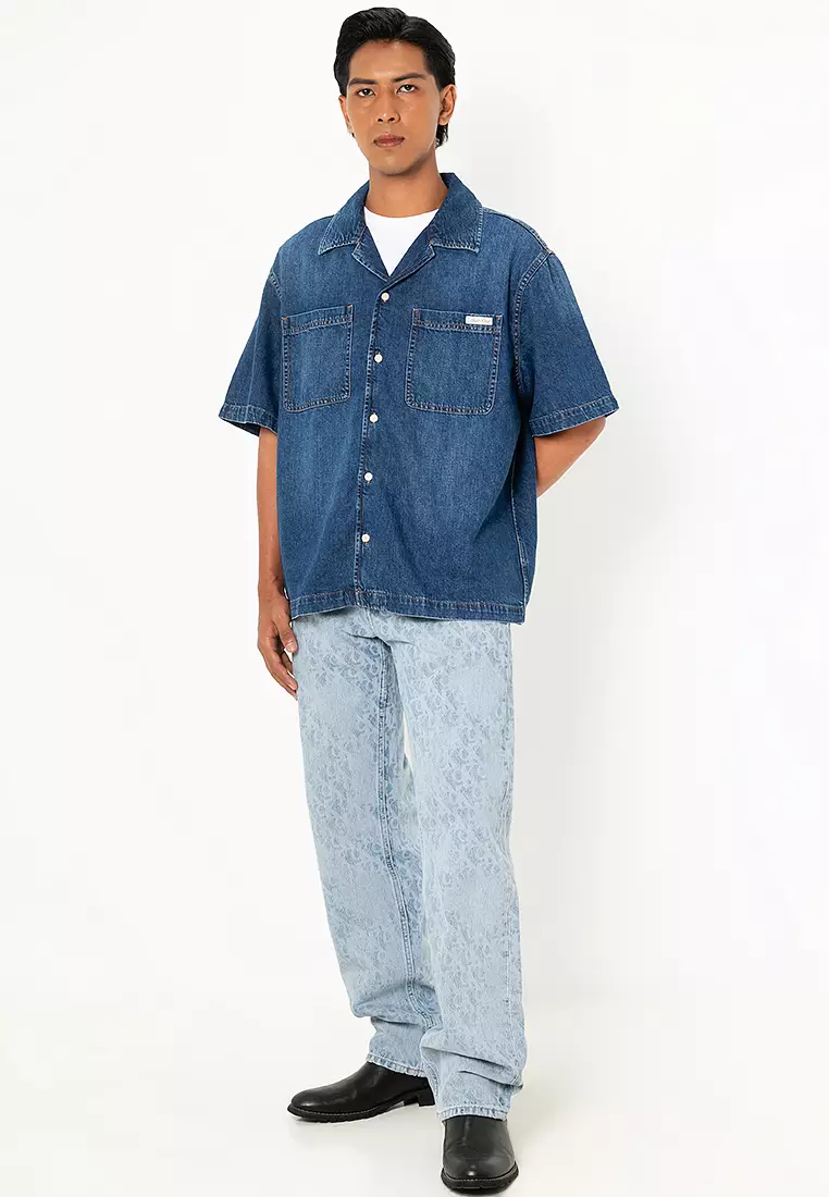 Denim Camp Shirt - Calvin Klein Jeans