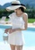 A-IN GIRLS white Elegant Mesh One-Piece Swimsuit 25032US1B71358GS_3