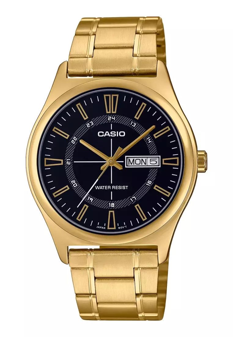 Casio 2025 mtp gold