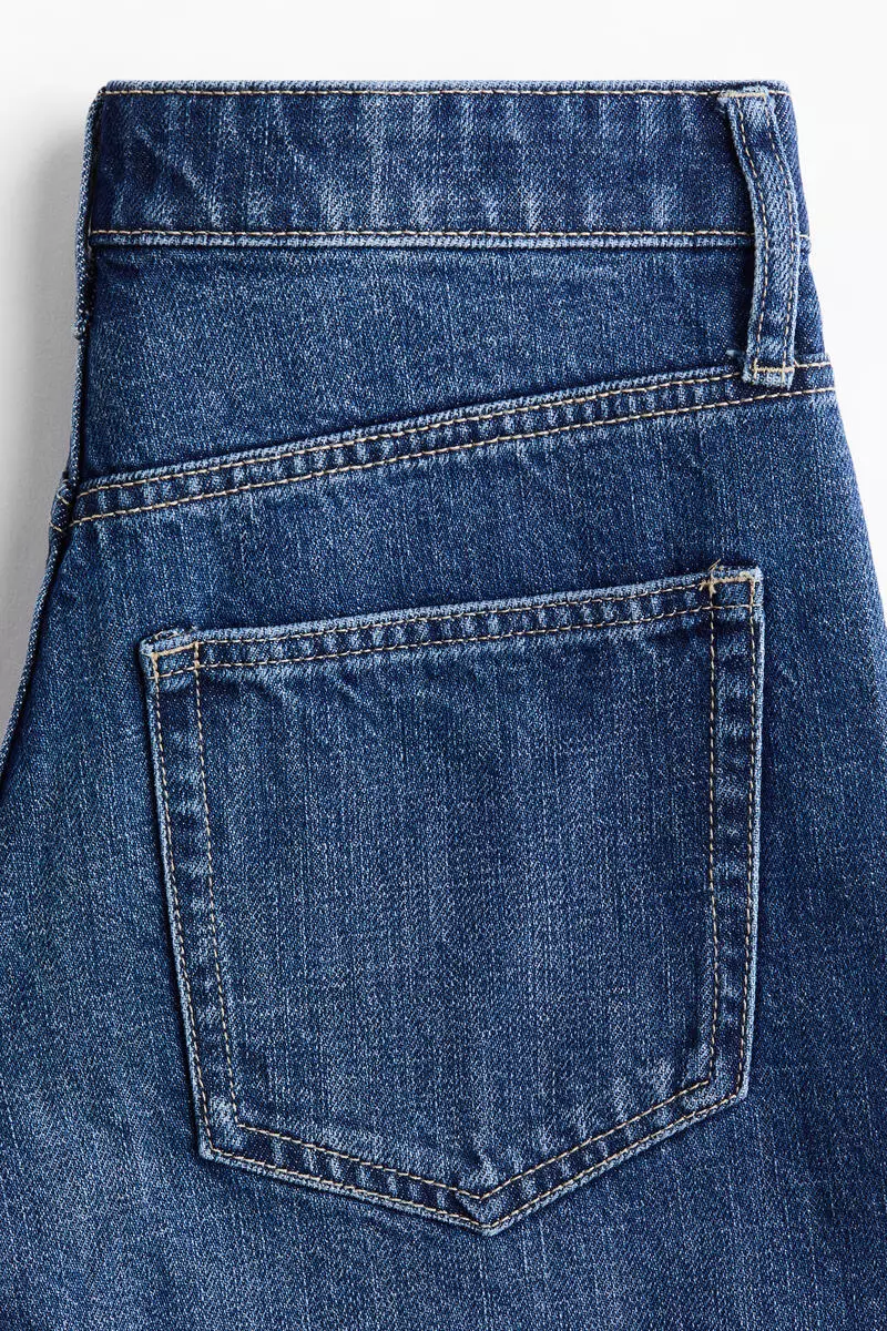 Denim Bermuda shorts