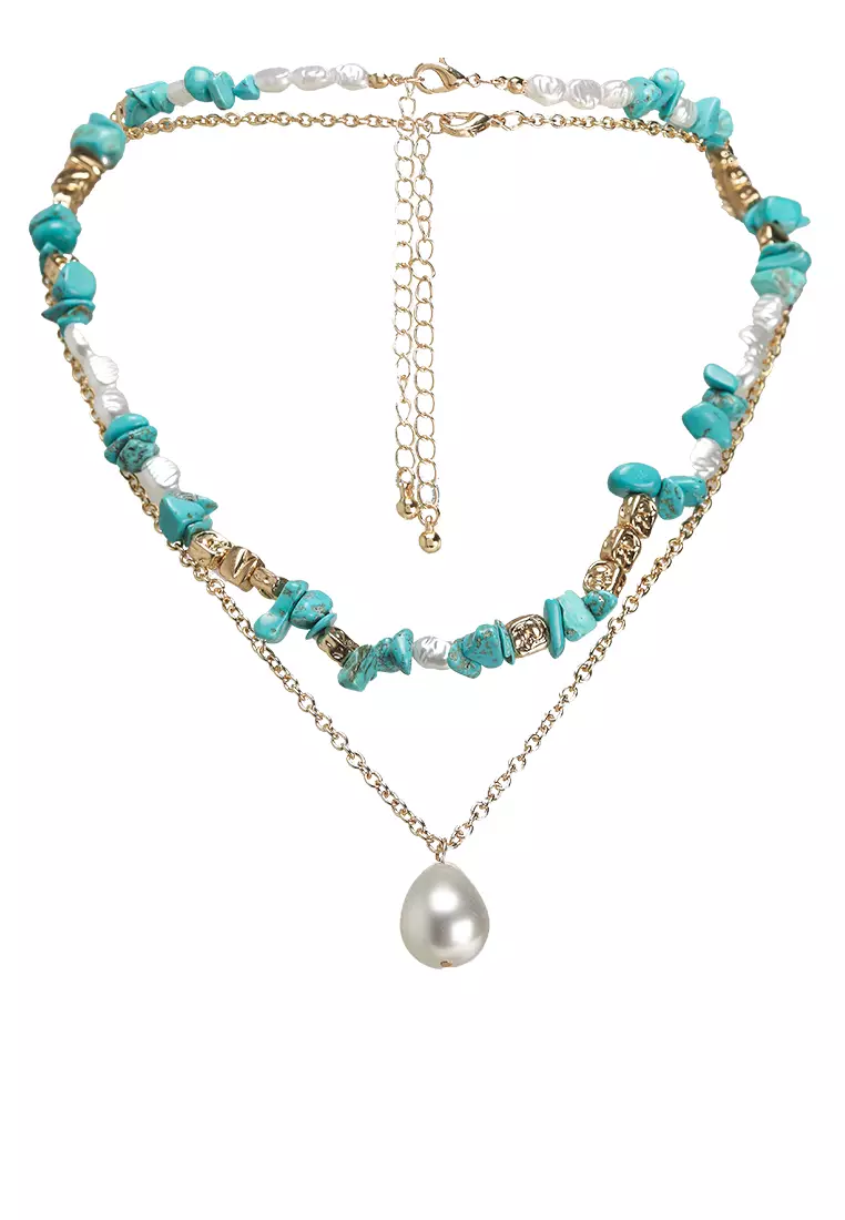 Ulienad Beaded Necklace Set