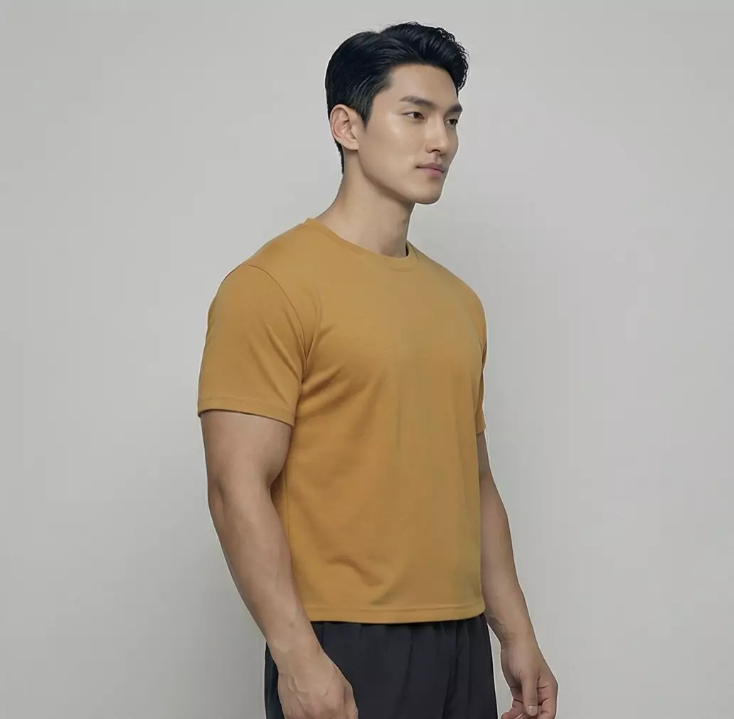 THIRDDAY Kaos Fitted Tee Pria Scubalux Polos Khaki MTZ35