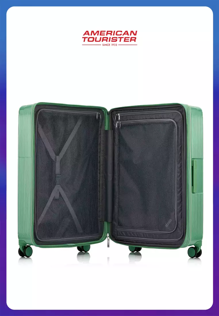 American Tourister Koper Hardcase Curvus Large 28 Inch TSA - Mint Green