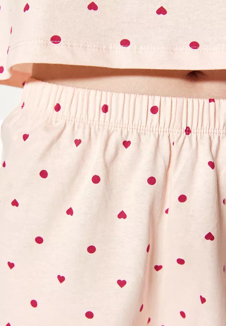 Heart Pajamas Set