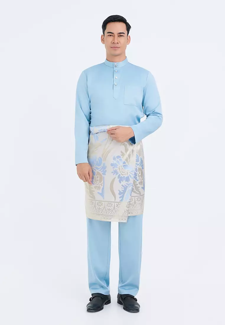 Gene Martino - Faez Baju Melayu Slim Fit Sedondon – Adult 1292