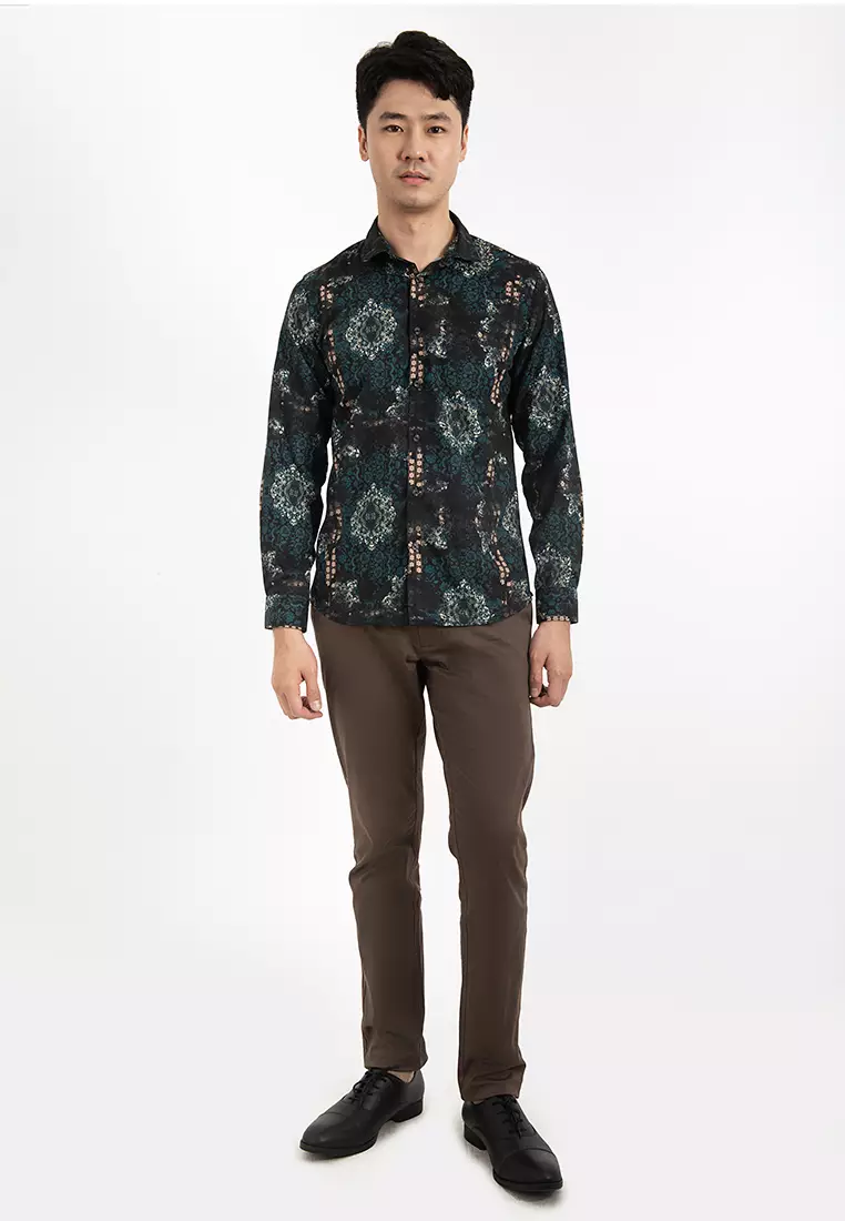 MOC Kemeja Batik Lengan Panjang Pria MUCHOZ BESTBUY - TOSCA