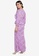 Lubna purple and multi Frill Wrap Top With Skirt Set 4823AAA05F90F2GS_1