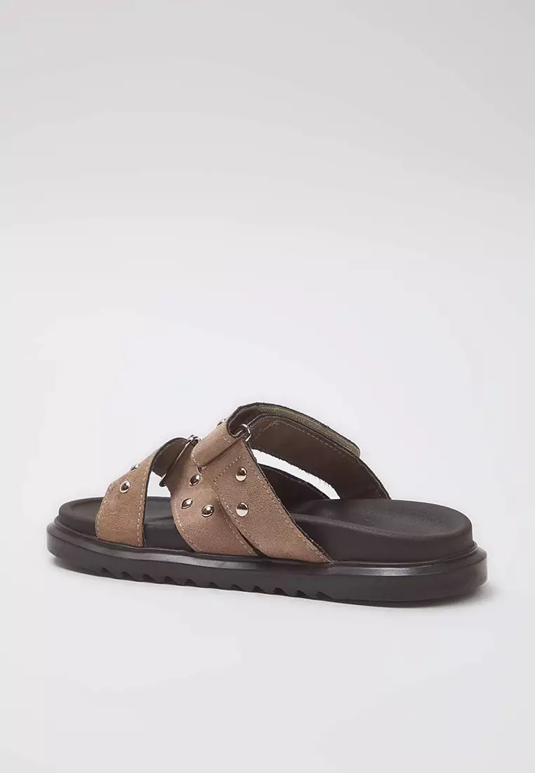 Suede Trok Slippers