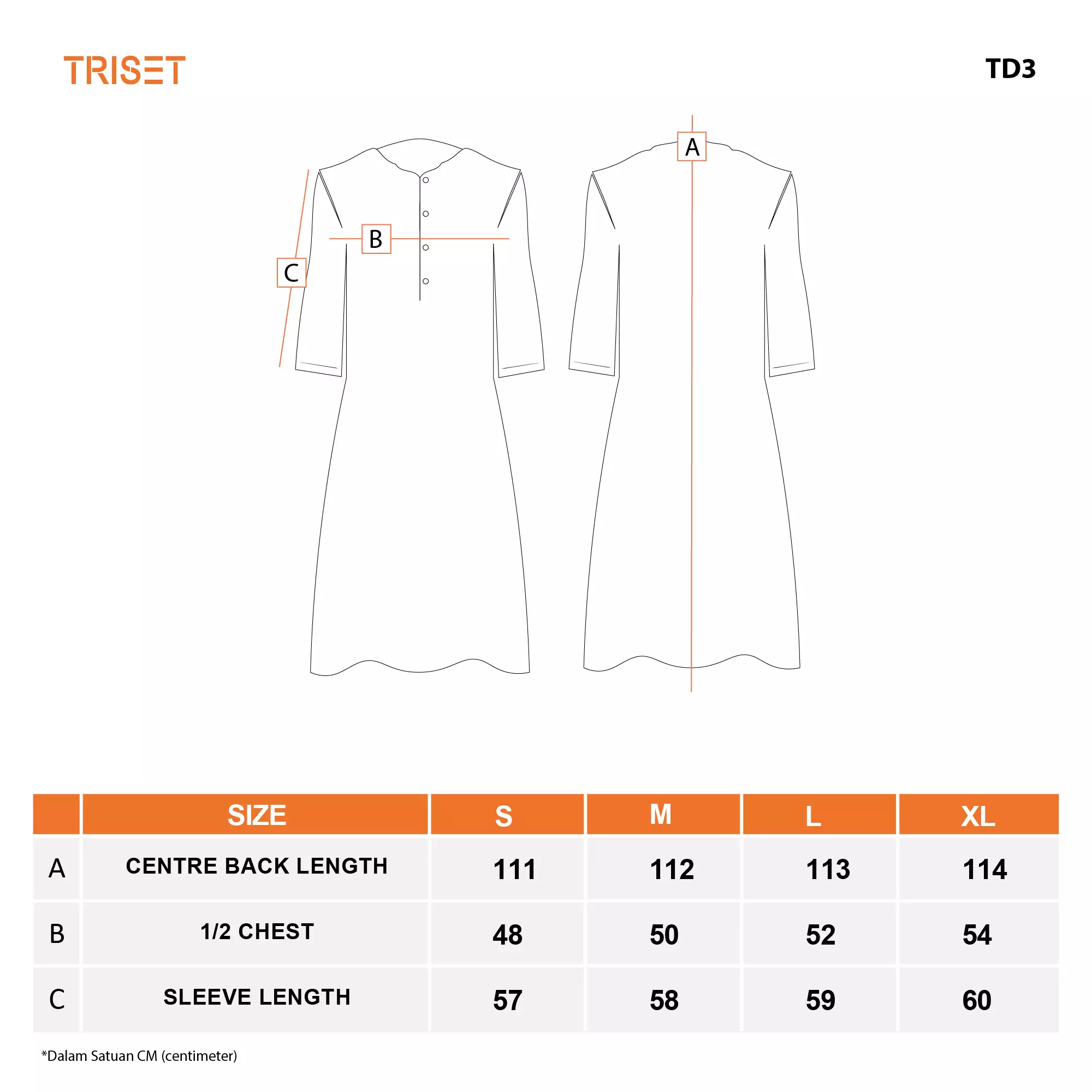 Triset Casual Pakaian Wanita Dress - TD301780111