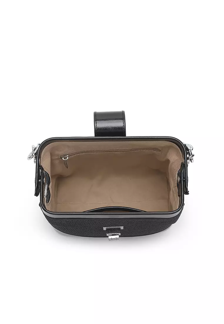 Women's Top Handle Bag / Sling Bag / Crossbody Bag / Shoulder Bag - Black