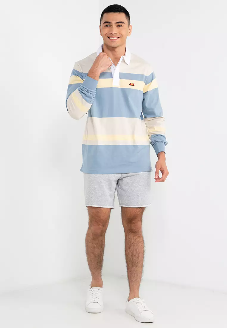 Ellesse long sleeve crop polo top online