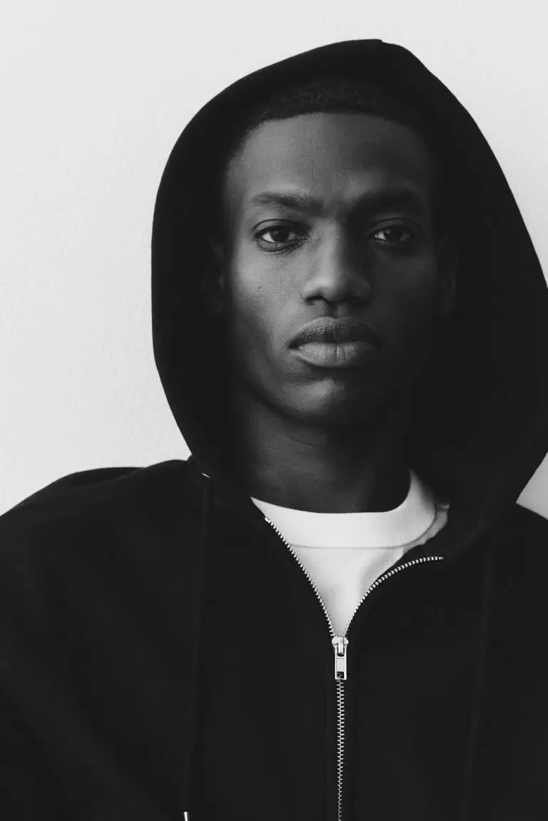 Zip-through hoodie